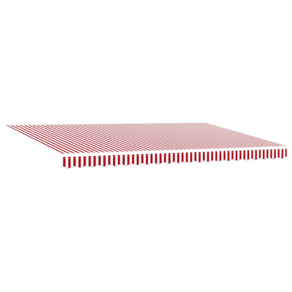 Markies Rood En Wit 500 × 300 Cm Polyester En Metaal Rood En Wit
