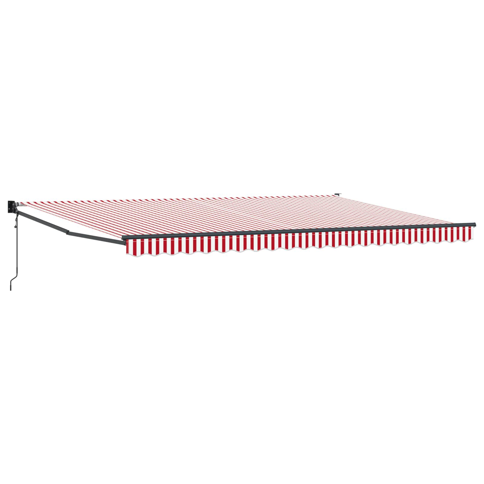 Markies Rood En Wit 500 X 300 X 165 Cm Polyester En Metaal Rood En Wit