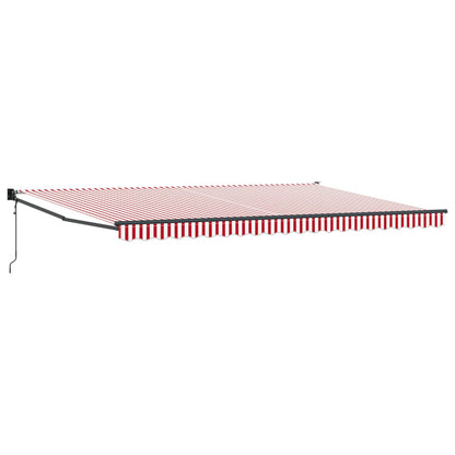 Markies Rood En Wit 500 X 300 X 165 Cm Polyester En Metaal Rood En Wit