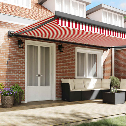 Markies 500 X 300 X 165 Cm Polyester En Aluminium Rood En Wit