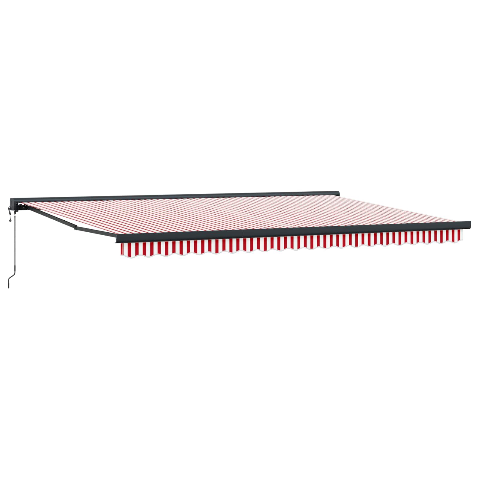 Markies 500 X 300 X 165 Cm Polyester En Aluminium Rood En Wit