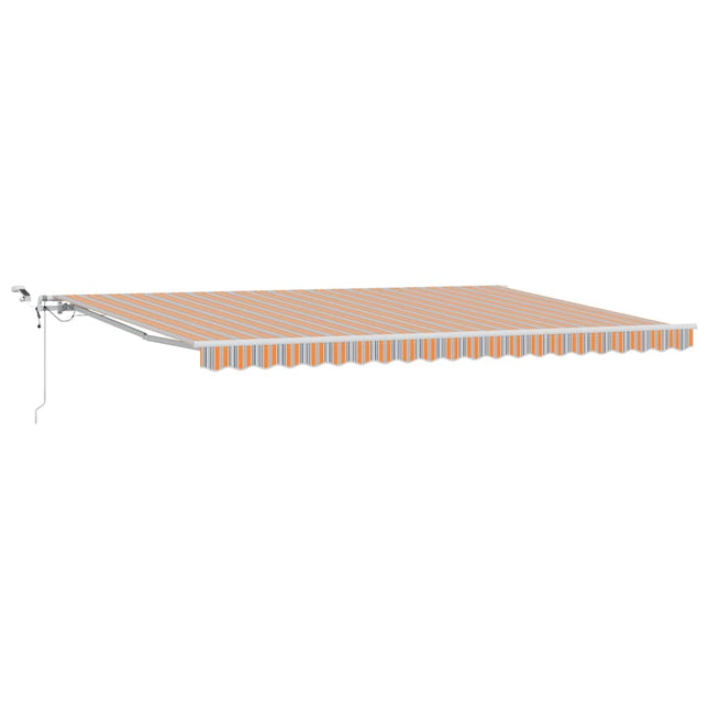 Markies Multikleur 500 X 300 X 165 Cm Polyester En Metaal Geel En Oranje (Anthraciet Frame)