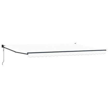 Markies Wit 500 × 300 Cm Polyester En Metaal Wit