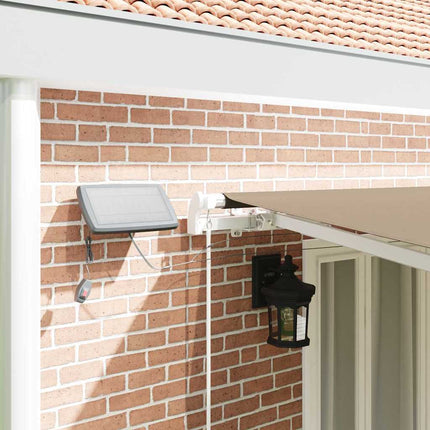 Uitschuifbare Luifel Stof En Aluminium Beige
