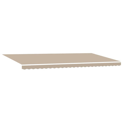 Uitschuifbare Luifel Stof En Aluminium Beige