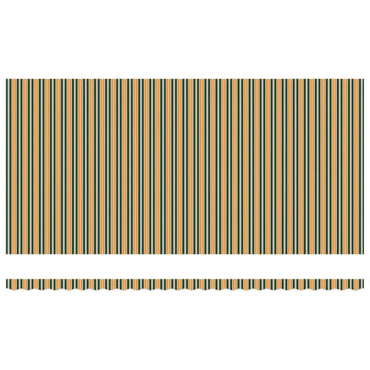Inklapbaar Zonnescherm Multikleur 600 × 300 Cm Lichtgrijs