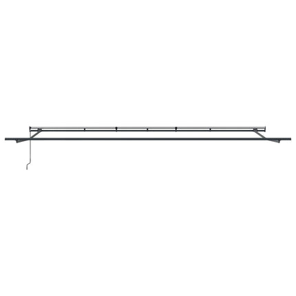 Uitschuifbare Luifel Polyester En Aluminium Wit