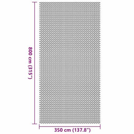 Tenttapijt 800 X 350 Cm Polyester