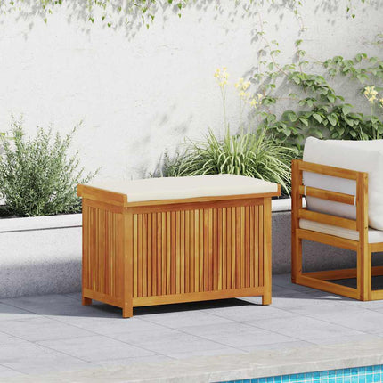 Opbergbox Voor Buiten 113X50X60,5 Cm Massief Acaciahout