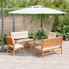 Crèmewit / 2x stoel  2x bank  tafel