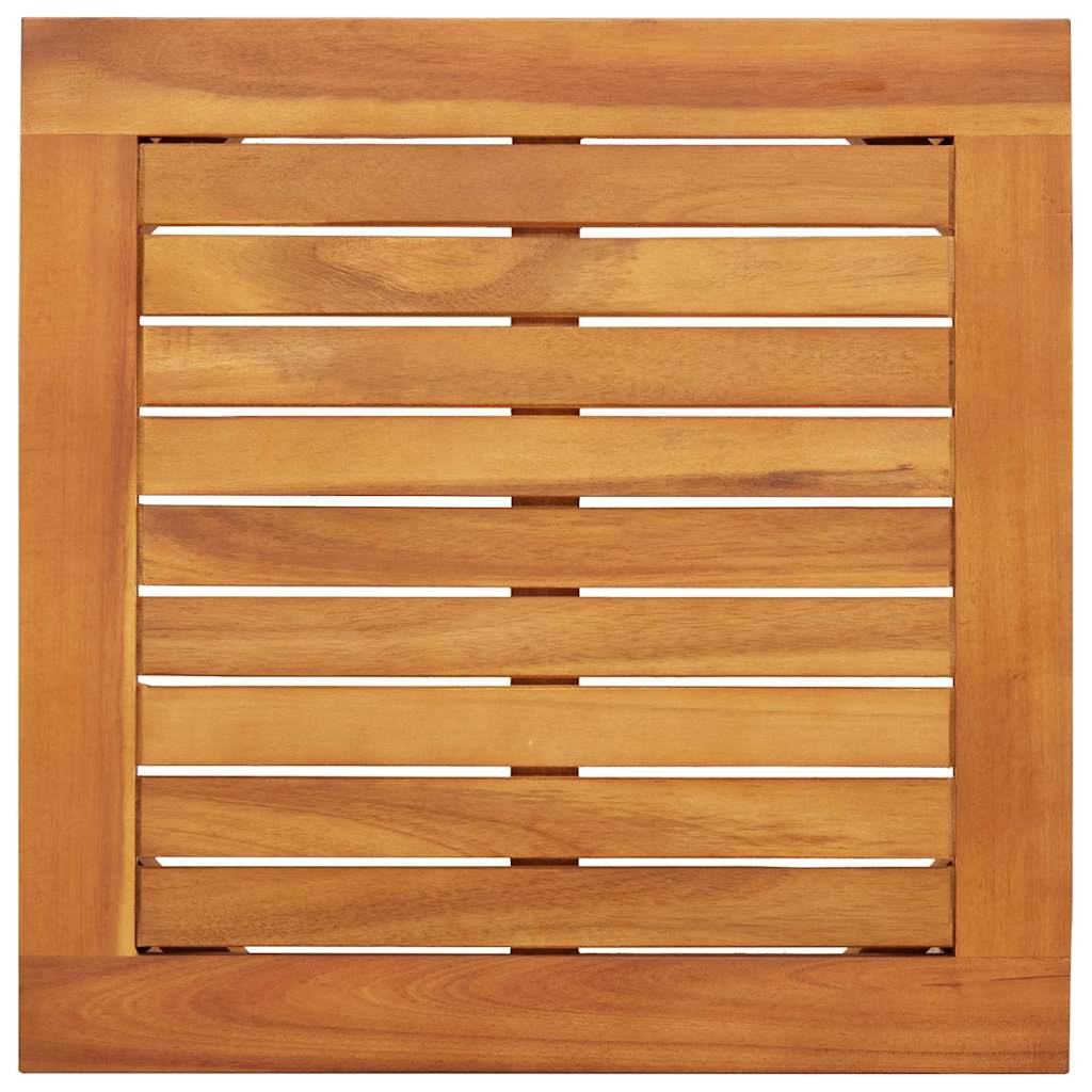 Tuinbankenset 6 Pcs Bruin Massief Acaciahout