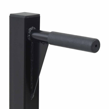 Dip Station Zwart 103,5 X 66,5 X 121,5 Cm Gepoedercoat Staal