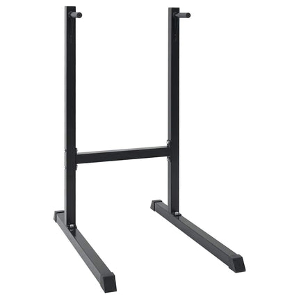 Dip Station Zwart 103,5 X 66,5 X 121,5 Cm Gepoedercoat Staal