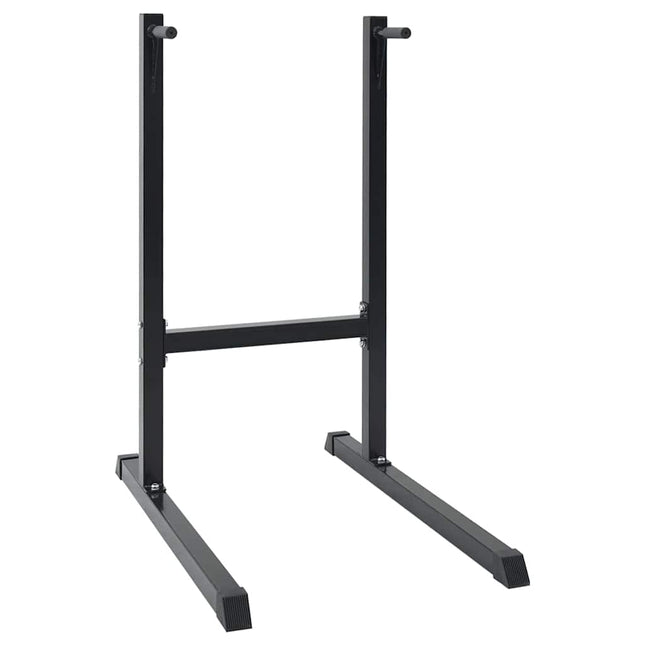 Dip Station Zwart 103,5 X 66,5 X 121,5 Cm Gepoedercoat Staal