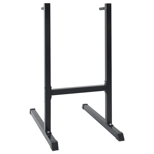 Dip Station Zwart 103,5 X 66,5 X 121,5 Cm Gepoedercoat Staal