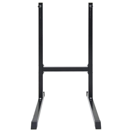 Dip Station Zwart 103,5 X 66,5 X 121,5 Cm Gepoedercoat Staal