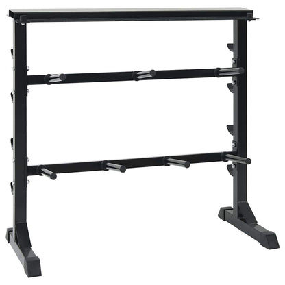 Halterrek Zwart 99 X 45 X 95,5 Cm Gepoedercoat Staal