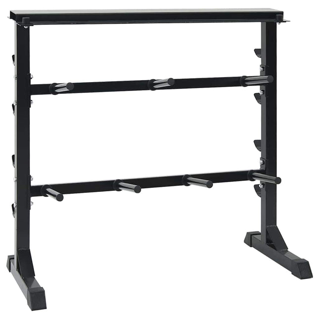 Halterrek Zwart 99 X 45 X 95,5 Cm Gepoedercoat Staal