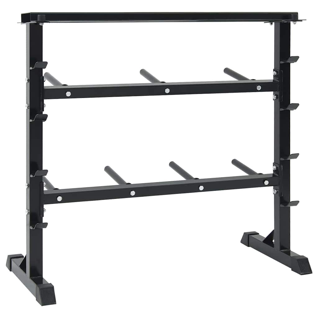 Halterrek Zwart 99 X 45 X 95,5 Cm Gepoedercoat Staal