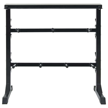 Halterrek Zwart 99 X 45 X 95,5 Cm Gepoedercoat Staal