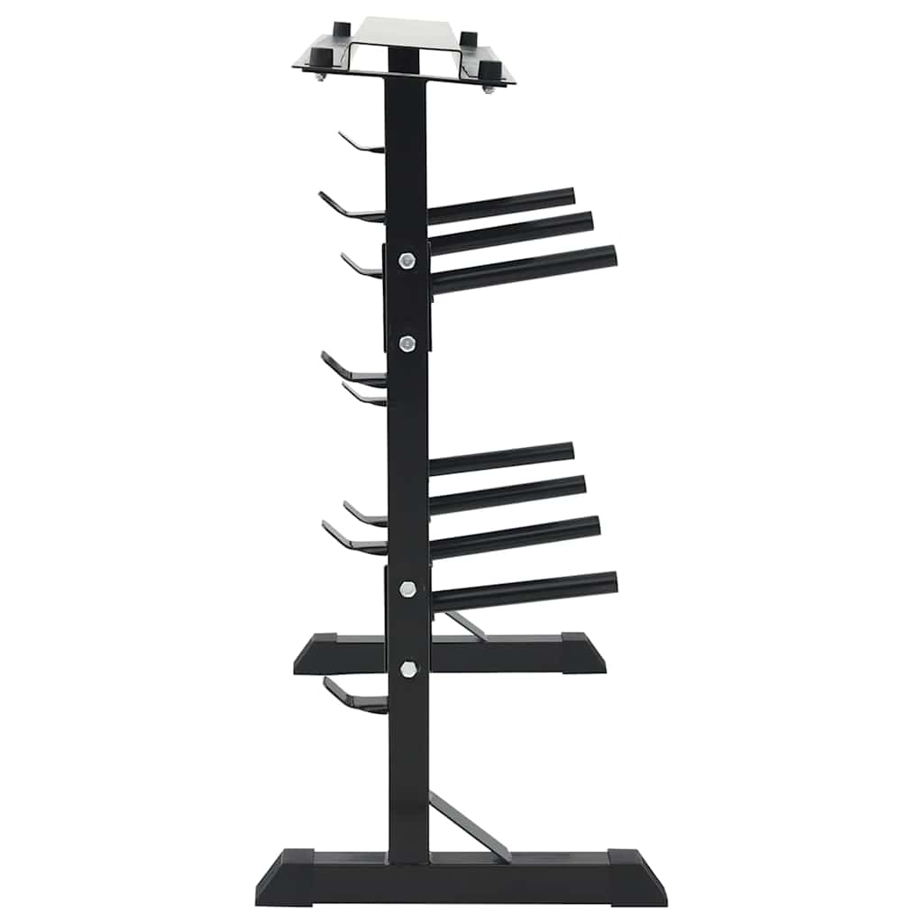 Halterrek Zwart 99 X 45 X 95,5 Cm Gepoedercoat Staal