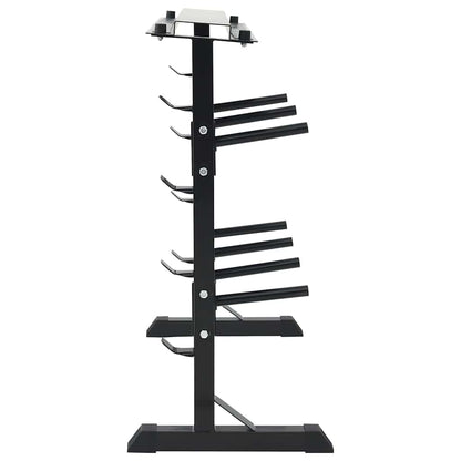 Halterrek Zwart 99 X 45 X 95,5 Cm Gepoedercoat Staal