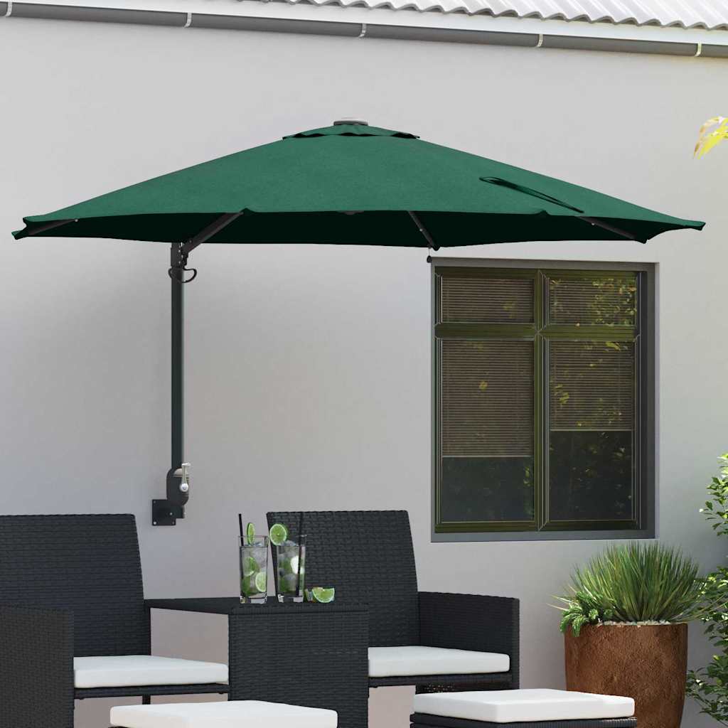 Tuinparasol 248 X 248 X 148 Cm Polyester En Staal