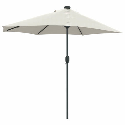 Tuinparasol 294 X 150 X 223 Cm Polyester En Staal