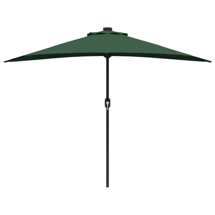 Tuinparasol 294 X 150 X 224 Cm Polyester En Staal