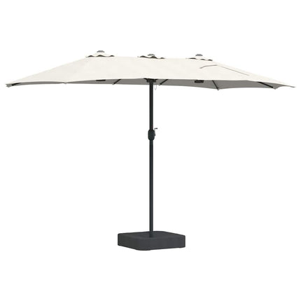 Tuinparasol 385 X 209 X 244 Cm Polyester En Staal