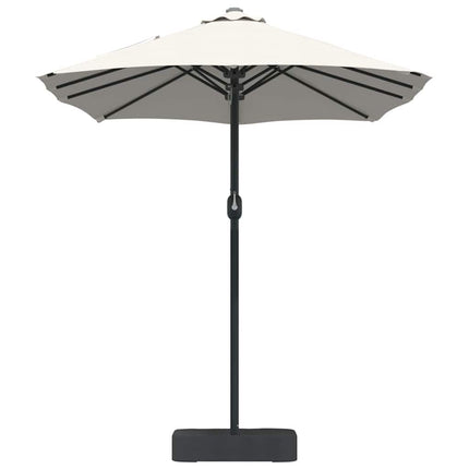 Tuinparasol 385 X 209 X 244 Cm Polyester En Staal
