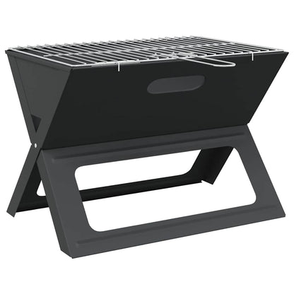 Buiten Grill Zwart 46 X 31 X 31 Cm Staal