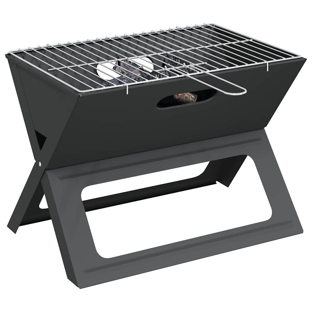 Buiten Grill Zwart 46 X 31 X 31 Cm Staal