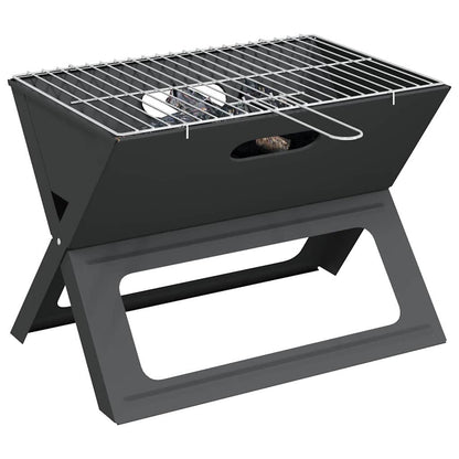Buiten Grill Zwart 46 X 31 X 31 Cm Staal