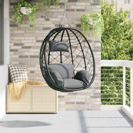 Hangende Ei-Stoel 91,5 X 54,5 X 107 Cm Poly Rattan