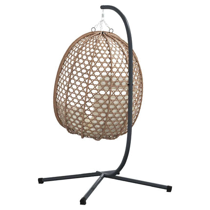 Hangende Ei-Stoel 104 X 100 X 191 Cm Poly Rattan