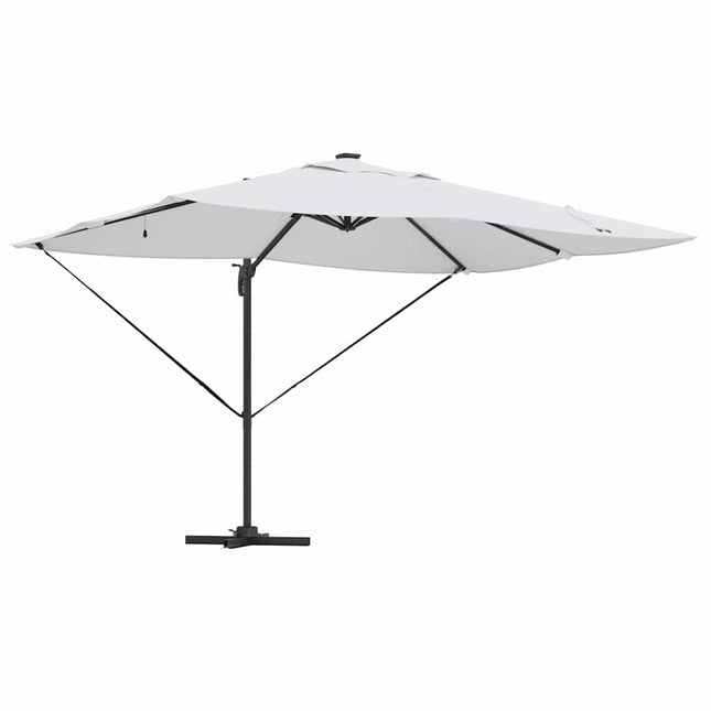 Parasol Met Slot 352 X 251 X 265 Cm Polyester En Aluminium