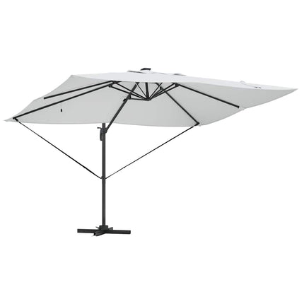 Parasol Met Slot 352 X 251 X 265 Cm Polyester En Aluminium