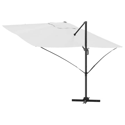 Parasol 351 X 250 X 260 Cm Polyester En Aluminium