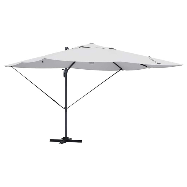 Parasol 351 X 250 X 253 Cm Polyester En Aluminium