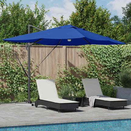 Parasol 351 X 250 X 253 Cm Polyester En Aluminium