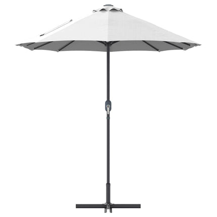 Tuinparasol 370 X 197 X 239 Cm Polyester En Aluminium