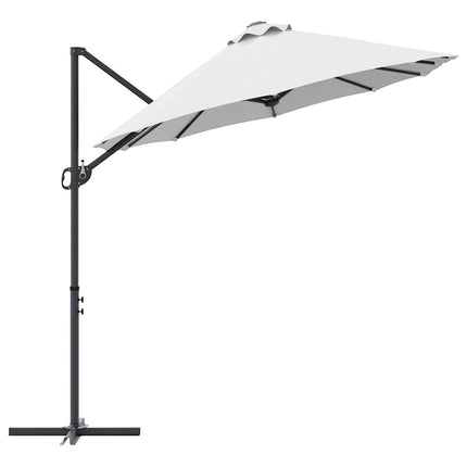 Parasol 372 X 198 X 243 Cm Polyester En Aluminium