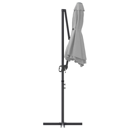Parasol 372 X 198 X 243 Cm Polyester En Aluminium