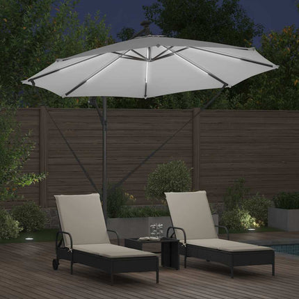 Parasol 294 X 294 X 248 Cm Polyester En Aluminium