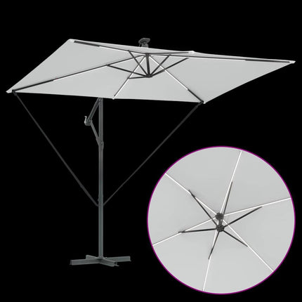 Parasol 294 X 200 X 270 Cm Polyester En Aluminium