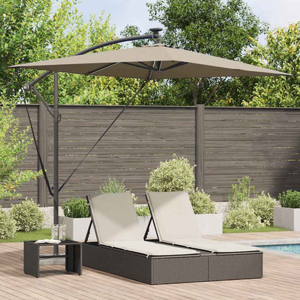 Parasol 294 X 200 X 270 Cm Polyester En Aluminium