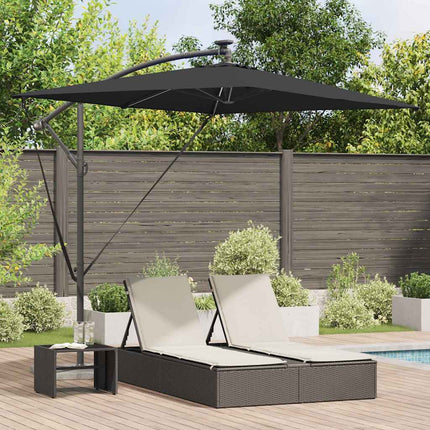 Parasol 294 X 200 X 270 Cm Polyester En Aluminium