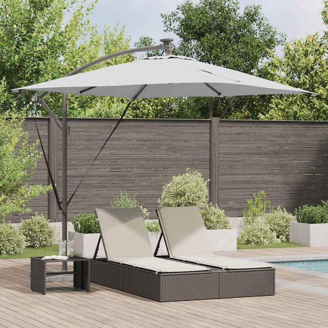 Parasol 249 X 249 X 250 Cm Polyester En Aluminium