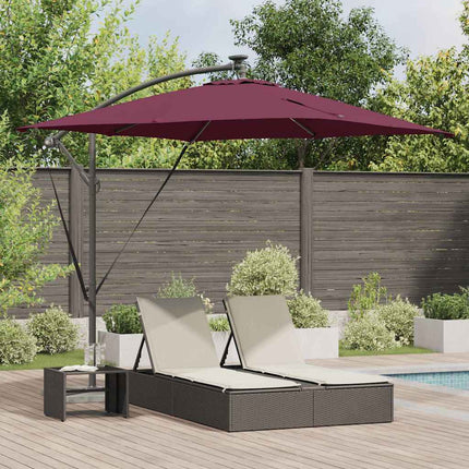 Parasol 249 X 249 X 250 Cm Polyester En Aluminium